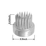 Kenzan Floral Frog 23mm0.9inch Diameter Ikebana Flower Arranger Holder Stainless Steel Pin for Small Vase (24Pcs)