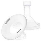 Nenesupply 19mm Soft Flange Compatible with Medela Breast Pump Parts Replace 19mm Flange for Medela Accessories Compatible with Pump in Style Parts Symphony Swing Harmony Pump and Personalfit Flex