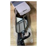 Homieway Bike Mirror, New Foldable Bicycle Mirror for Handlebar, 360° Adjustable Bar End Rear View Mirrors for E-bike, Mountain Bike, City Bikes and Scooter (Left 0.87-1\)in