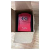 Puroma Key Lock Box, Portable Combination Lockbox Wall-Mounted Key Storage Box for House Keys, Resettable Code Safe Security Lock Box for Home, Office, Apartment Spare Key Storage (1 Pack, Red)