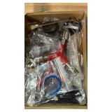 Suwimut 8 Pieces Bicycle Spoke Tension Meter Wrench Repair Tool Set, Adjustment Bike Bicycle Spoke Indicator Tensiometer Wrench, Portable Wheel Repairing Tool for Bike Repair