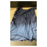 OFEEFAN Womens Athletic Dress Tennis Golf Bodycon Shorts Active Workout Skort Graduation Navy Blue L