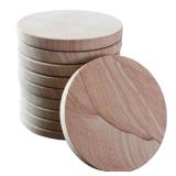 Fansch Sandstone Absorbent Coasters Multicolor All Natural Sandstone - Durable Stone with Varying Patterns, Every Coaster is an Original 4 inch (Round, 10)