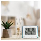 La Crosse Technology 308-1711BL Wireless Weather Station with Heat Index and Dew Point,Teal BlueWhite