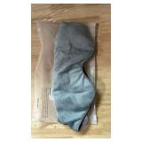 Sivio Weighted Eye Mask for Sleeping, Cooling and Cozy Reversible Blackout Sleep Mask for Women and Men, Microwave Freezable Heavy Blindfold for Migraine, Travel, Meditation, 0.55lbs, Grey