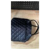 CAMTOP Lunch Box for Women Insulated Lunch Bag Lunchbox Cooler Thermal Leakproof Quilted Reusable Lunch Tote Bag for Work School Travel Picnic (Black)