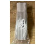 Gutter Downspout OFFSET White (Gloss) Aluminum gutter downspout elbow extensions. (2X3 A-Style)