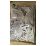 OTOSTAR Set of 2 Xmas Soft Plush Short Wool Velvet Decorative Throw Pillow Covers Square Luxury Style Cushion Case Pillow Shell for Sofa Bedroom Christmas Tree and Elk Cream Beige, 26x26 Inch