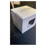 U-QE 100 Pieces Clear Plastic Plates-6 Inch Plastic Dessert Plates Disposable - Washable and Reusable - Premium Hard Clear Plates Fancy Disposable Heavy Duty Plastic Plates for Party,Weddings and Even