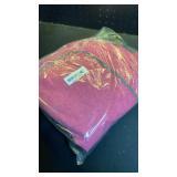 Dimayar 115L Travel Duffle Bag for Men Women - Foldable Duffel Bag with Shoes Compartment - Overnight Bags Waterproof and Tear Resistant(Rouge Pink)