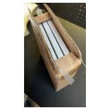 LaVie Home 6x6 Picture Frames (3 Pack, Distressed White) with Mat for 4x4 Photos Rustic Wood Grain Photo Frame with High Definition Glass for Wall Mount and Table Top Display, Set of 3 Square Frame