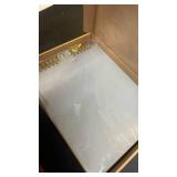 Never Ever Land Scrapbook Album  12x10 Grey Scrap Book. Scrapbooking Supplies, Memory Book, Wedding Guest Book, Photo Album, Baby Shower Gifts, Valentines, Engagement Gifts, and Anniversary