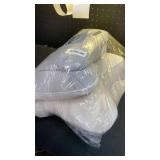 Cervical Neck Pillow - Cooling Pillow for Neck Pain Relief, Ergonomic Side Sleeper Pillow for Sleeping, Contour Orthopedic Memory Foam Pillows for Back and Stomach Sleepers with Pillowcase