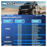 HHCSOP 5x4.5 1.5\ Wheel Spacers Fit for Mustang Ranger Explorer Edge Crown Victoria Jeep Wrangler Liberty Cherokee TJ YJ XJ MJ KJ KK ZJ, 5x114.3 Wheel Adapters 82.5mm Bore 12x20 Studs, Silver 4PCSin