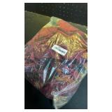 Luxury Crushed Wine Red Velvet Throw Blanket with Tassels Soft Velvet Boho Sofa Throw for Living Room 120X180 Cms UO