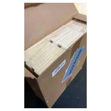 Roowest 6 Pcs 6.5ftft Small Wooden Crates for Christmas Crafts Unfinished Wood Crate Basket for Display Home Bathroom Arts Milk Wine Towel Toys