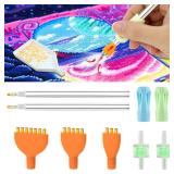 Vacuum Diamond Painting Pen Replacement Kit  2 Replacement Diamond Pens with Filters and Multiplacers (357 Heads)  Compatible with Most Vacuum Pens  Diamond Art Accessories