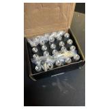 Osilly 20PCS M12x1.5 Car Wheel Lug Nuts with Pointed Cap, 60mm Height Aluminum Anti-Corrosion Automotive Wheels Rims Lug Nuts, Vehicle Cap Spiked Extended Tuner, Universal for SUV Truck RV?Silver?