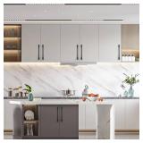 Asidrama 10 Pack 7.5 Inch(192mm) Matte Black Kitchen Cabinet Handles, Cabinet Pulls Kitchen Cabinet Hardware for Cupboard Drawer Pulls