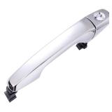 Lcyolada Exterior Door Handle with Key Hole - Compatible with 2011-2015 Ford Explorer and Edge, Front Left Driver Side, Replaces BA1Z78218A14A BB5Z7822404BA