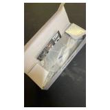 CYBORICH Dynamic LED Side Marker Lights for Dodge Durango 2021 2022 2023 2024 white 2-Row Sequential Front Bumper Marker Lamps, Smoked Lens 2PCS