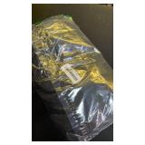 LAGSHIAN Womenfts Elegant Formal Long Dress One Shoulder Sleeveless Ruched Bodycon Evening Dress Black M