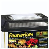Exo Terra Faunarium, Plastic Reptile Terrarium, Small, PT2255 *missing lid*