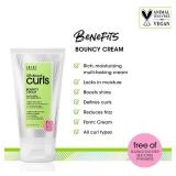 ALL ABOUT CURLS Bouncy Cream Styling | Touchable Soft Definition | Define, Moisturize, De-Frizz | All Curly Hair Types | Vegan and Cruelty Free | Sulfate Free | 5.1 Fl Oz