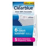 Clearblue Early Detection Pregnancy Test, 5 Ct