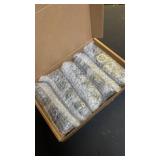 Suclain 20 Pieces 0.7 Inch Chime Candle Holder Small Candle Holders Ceramic Holder for Rituals, Spells, Vigil, Altar, Witchcraft, Wiccan Supplies(Black)