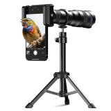 APEXEL 36x Telephoto Lens - Enhanced Version for iPhone 16 15 14 pro max, Samsung, Pixel | Professional Upgraded External Camera Photography Attachment with Tripod