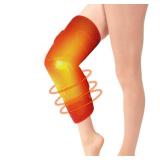 Heated Leg Warmer, Electric Heating Pad for Thigh and Knee and Calf Therapy Heated Knee Brace Calf Warmer for Better Circulation, Pain Relief, Adjustable Size