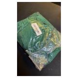 Fhberni Spandex Table Cover 4 ft. Fitted Polyester Tablecloth Stretch Table Cover Table Topper Open Back - Emerald Green