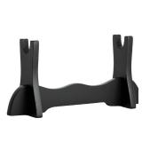 Eforlife 8\ Wand Stand Black Wood Mini Samurai Sword Stand Wakizashi Tanto Blade Holder Dagger Dispaly Stand Short Sword Rackin