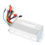 Silscvtt Brushless Motor Speed Controller 36V 500W Scooter Square Wave Controller DC Replacement for E-Bike Scooter Motor Controller