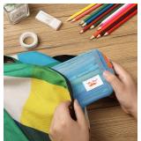 Mr. Pen- Mesh Pencil Case, Blue, Mesh Zipper Pouch Bags with Zipper Pouches for Organization, Cosmetic Bag, Purse Pouch