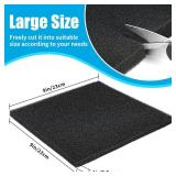 AQUANEAT 2 Pack Aquarium Bio Sponge Filter Media Pad Cut-to-Size Open Cell Foam Sheet for Fish Tank Sump (9\ x 9\in x 1\in)in