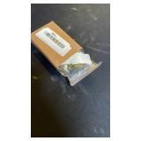 uxcell 200pcs Open Bead Tips Knot Covers, 1mm Metal Clamshell Crimp Fold-Over Calotte Ends Caps for DIY Bracelets Necklaces Crafts Jewelry Making, Black