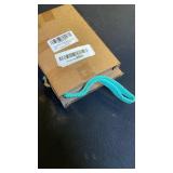 OCEANBROAD Kayak Paddle Leash with D-Ring Stretchable Bungee Strap Lanyard Rope for SUP Kayaking Boating Canoeing Fishing Pole Rod 4-7 Feet Teal 1 Pack