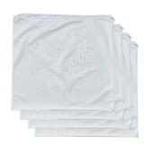 4 Pack Feather Proof Pillow Protectors 18x18 Waterproof Cover for Goose Down Square Throw Pillows