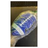Franklin Sports Grip-Rite 100 Rubber Junior Football - Blue