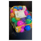 Hovenlay Ball Pit Balls Phthalate Free BPA Free Crush Proof Plastic - 7 Bright Colors in Reusable Play Toys for Kids with Storage Bag