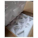 CYUFU Martini Glasses Set of 7, Classic Clear Cocktail Glasses Set for Espresso Martini, Cosmopolitan, Manhattan, Housewarming, Engagement Party Gift, 6 Ounce Capacity