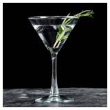 CYUFU Martini Glasses Set of 7, Classic Clear Cocktail Glasses Set for Espresso Martini, Cosmopolitan, Manhattan, Housewarming, Engagement Party Gift, 6 Ounce Capacity