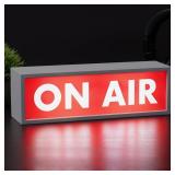 ON AIR Sign Wall Mountable Pulsing On Air Light Sign, Recording Studio Lights and Decor