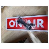 ON AIR Sign Wall Mountable Pulsing On Air Light Sign, Recording Studio Lights and Decor