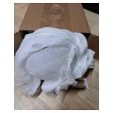 Simgoing 3 Pack Hanging Ghosts Halloween Outdoor Decorations, 29.9 Inch Gauze Flying Ghost for Halloween Outdoor Spooky Decorations Front Yard Porch Patio Lawn Garden Trees Party Decoration(Classic)