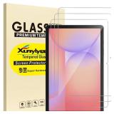 XunyLyee 3-Pack, Screen Protector for Samsung Galaxy Tab S10 Lite S10 FE S9 FE 10.9 inch Bubble Free Tempered Glass Film Easy Installation