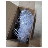 Moxweyeni 25 Pcs 4 Inch Silver Stainless Steel Grid Wall Hooks and Hangers, Modern Wall Mount Organizers for Retail, Craft Show, Home Setup