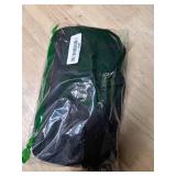 FlowFly Double Decker Cooler Insulated Lunch Bag Large Tote for Boys, Girls, Men, Women, With Adjustable Strap,Black